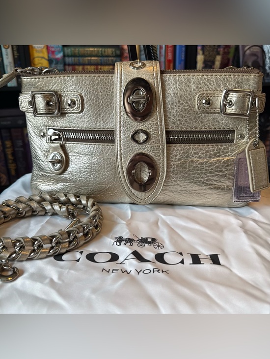 Coach Handbags - Coach Bridget 65th Anniversary Legacy Limited Edition bag in metallic leather